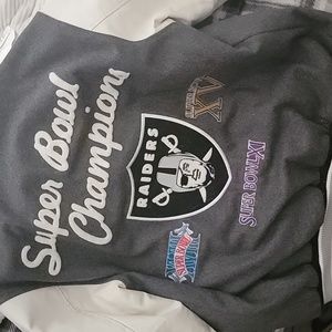 Raiders championship jacket